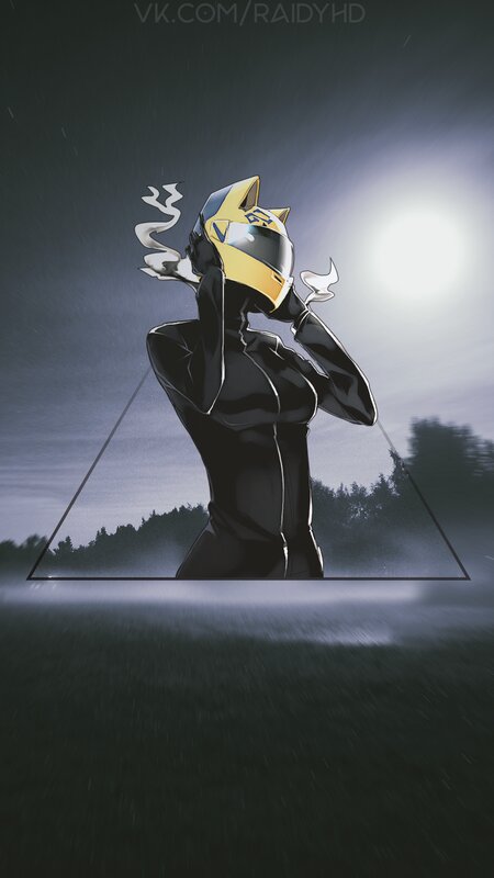 Person in Racing Suit — Black