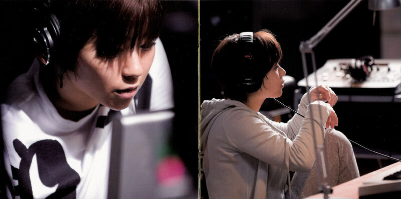 person in recording studio