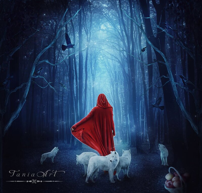 Person in Red Cloak — Mysterious