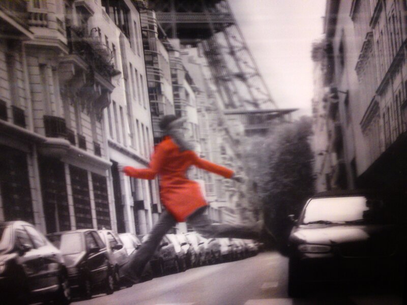 Person in Red Coat — Dynamic