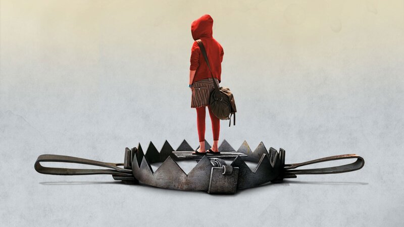 Person in Red Hoodie — Dramatic, Digital Art
