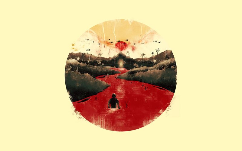 Person in Red River
