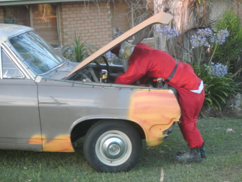 Person in Santa Suit