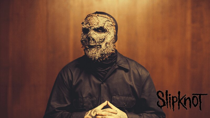 Person in Skull Mask — Brown, Dark