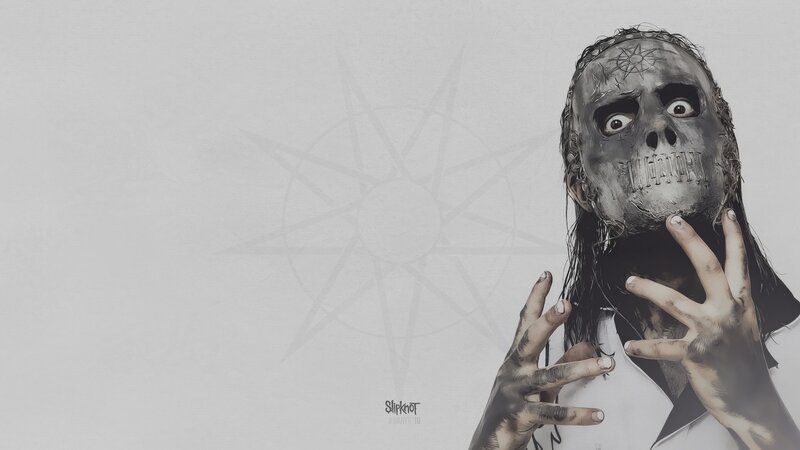 Person in Skull Mask — Gray, Dark
