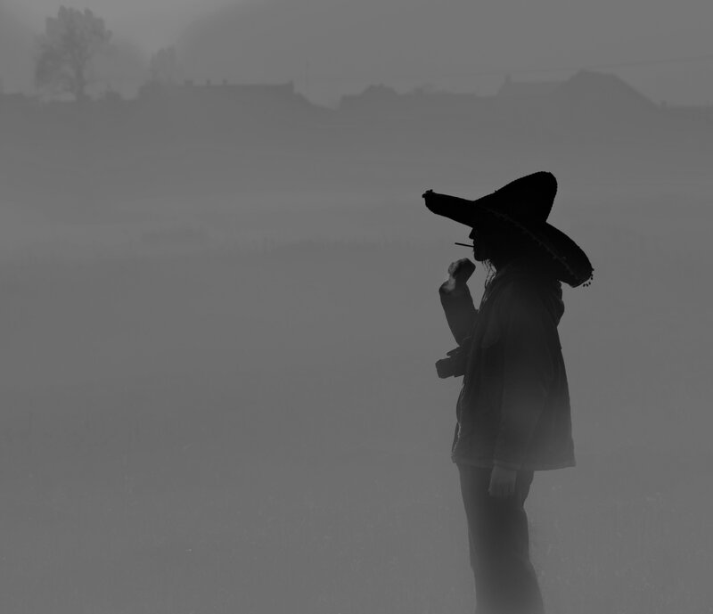 Person in Sombrero