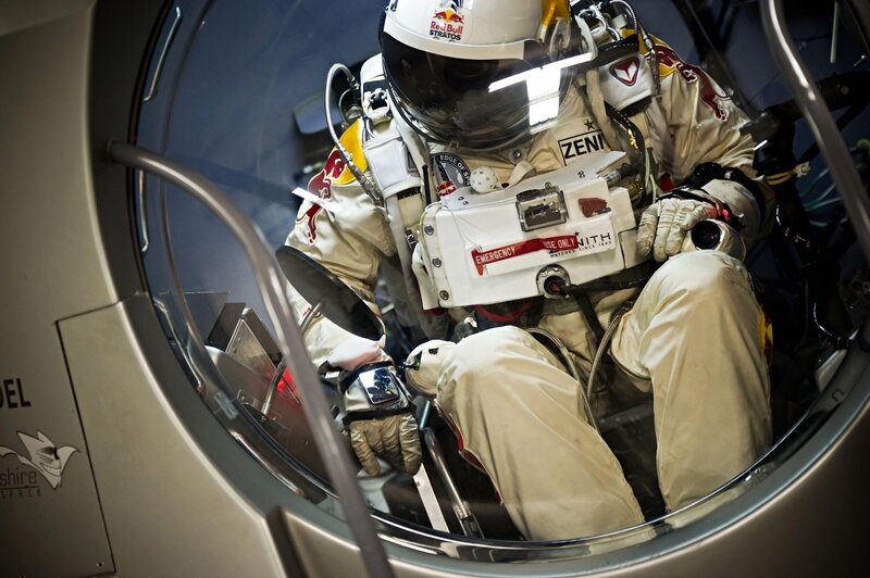 Person in Space Suit — White