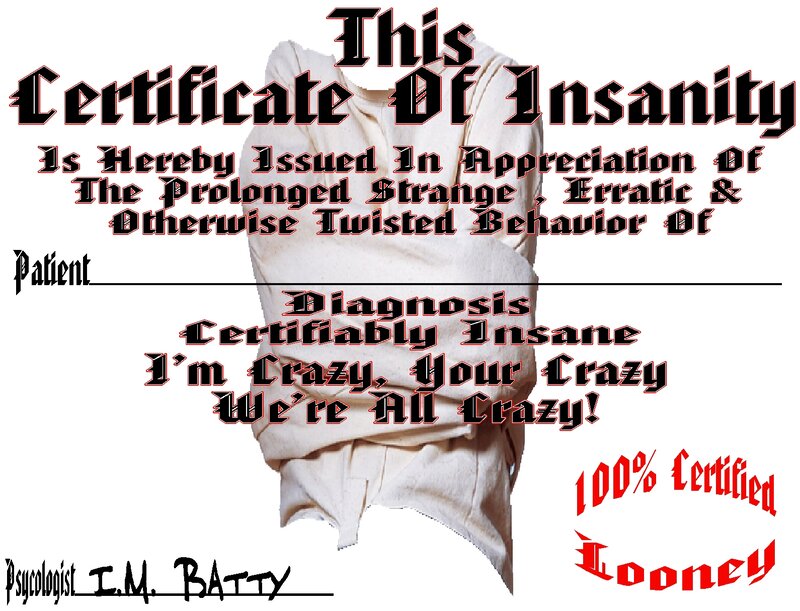 Person in Straitjacket