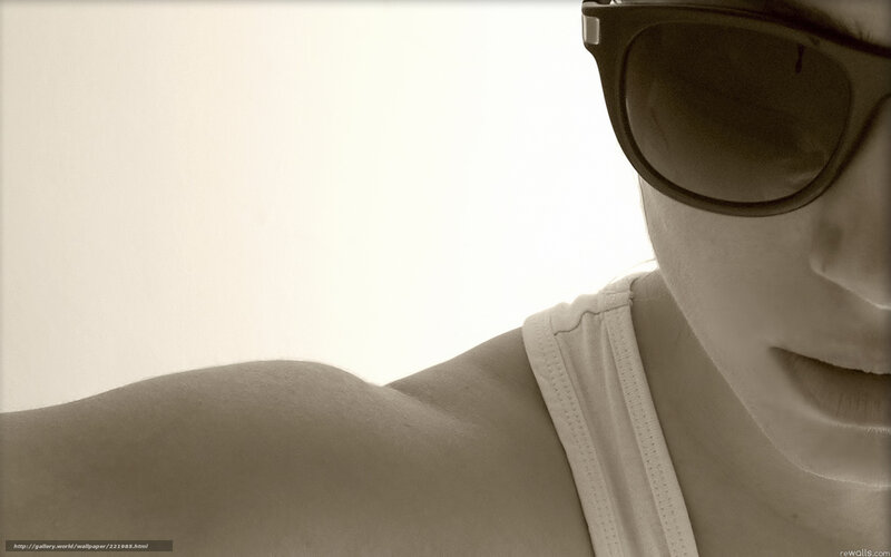 person in sunglasses