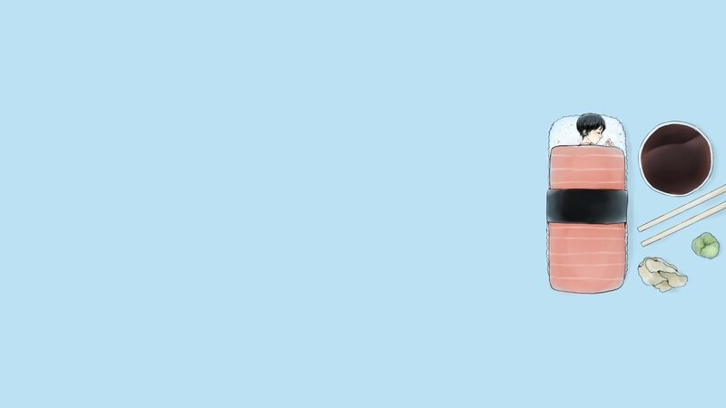 Person in Sushi Roll
