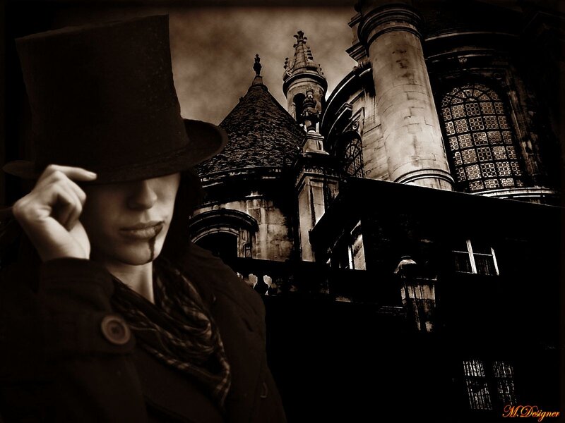 Person in Top Hat — Brown