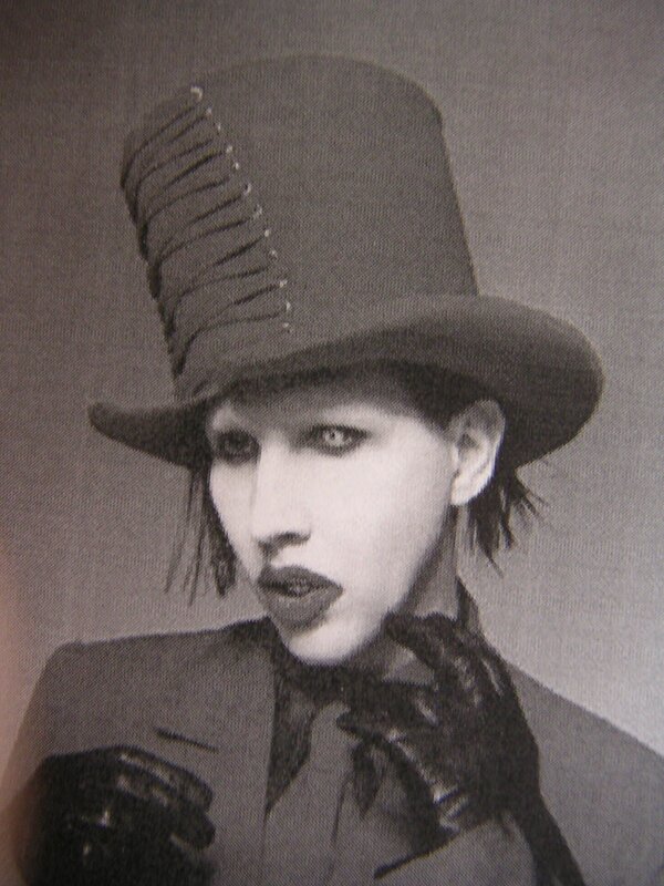 person in top hat portrait