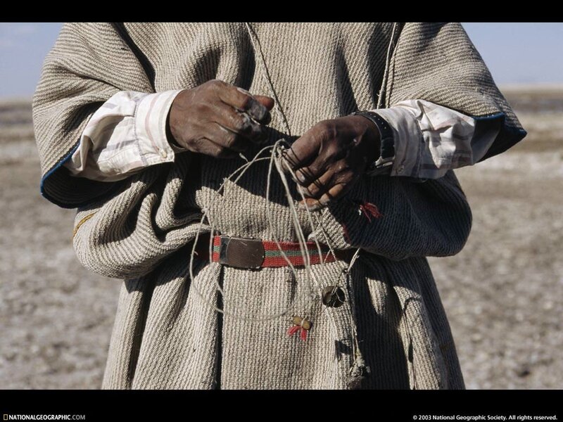 person in traditional clothing