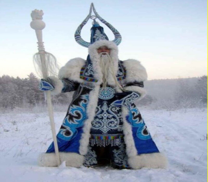 Person in Traditional Costume