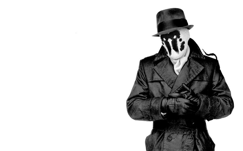 Person in Trench Coat — Black, Dramatic, Photograph, Mask