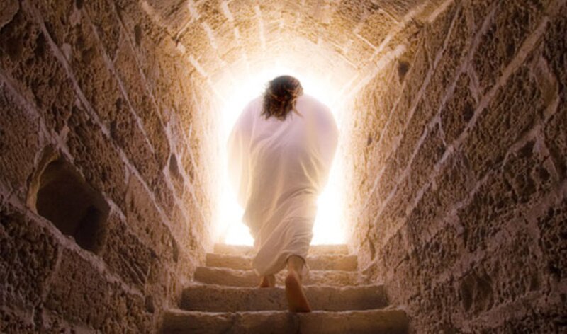 Person in White Robe — Dramatic
