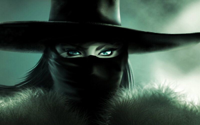 Person in Wide-brimmed Hat