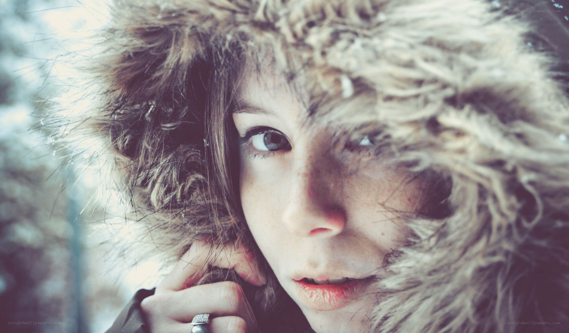 person in winter coat