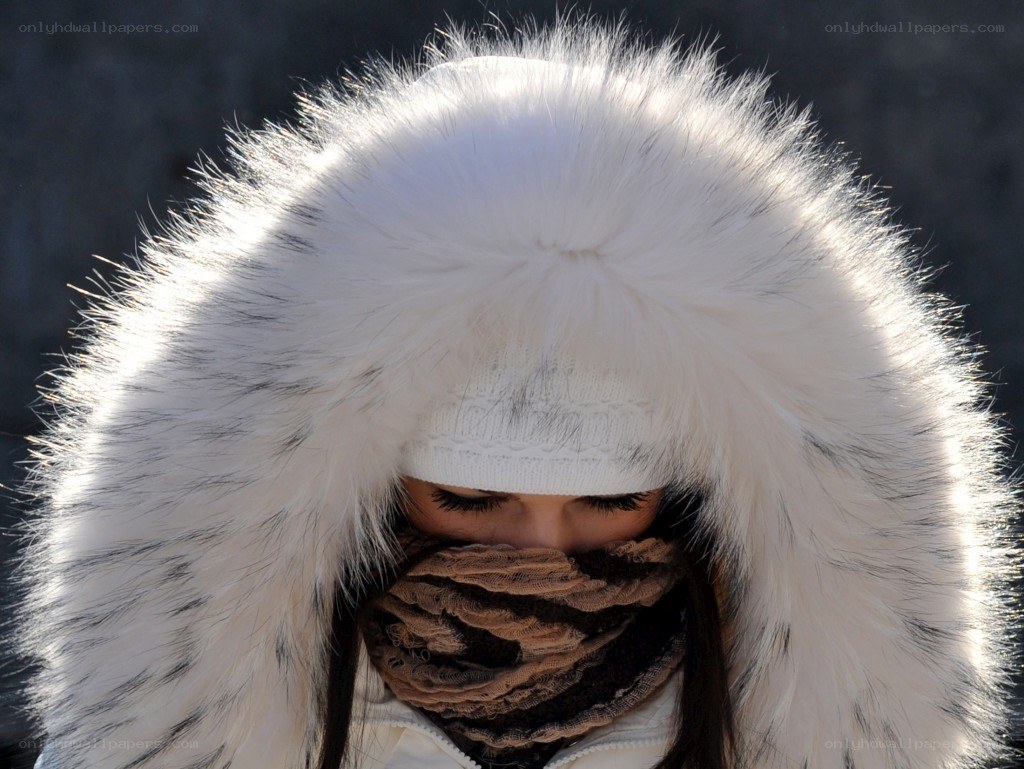 person in winter coat