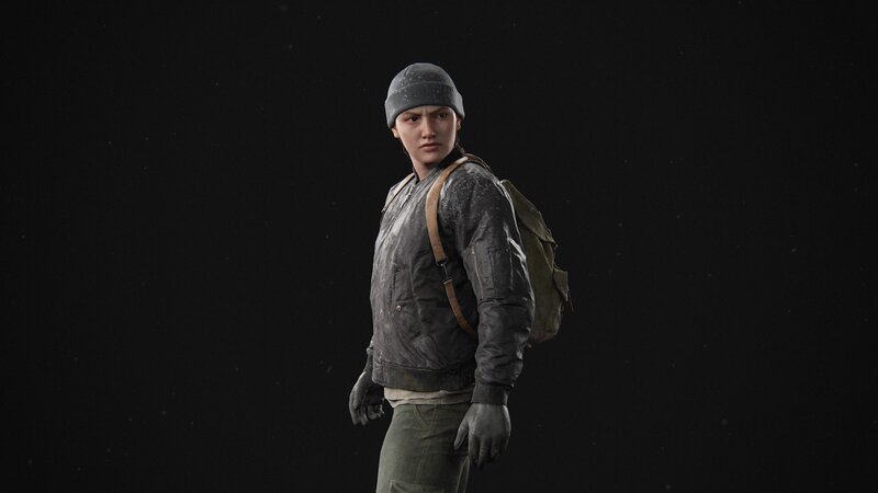 Person in Winter Gear — Black, Serious