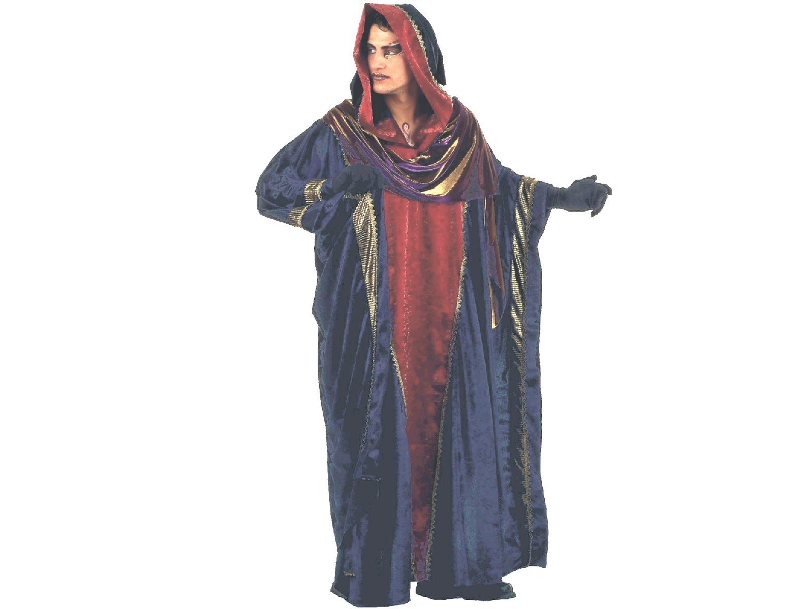 person in wizard costume