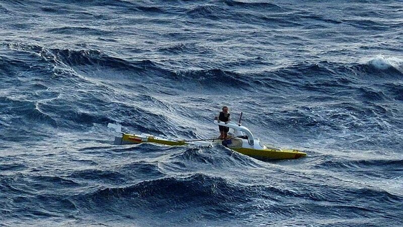 Person in Yellow Boat