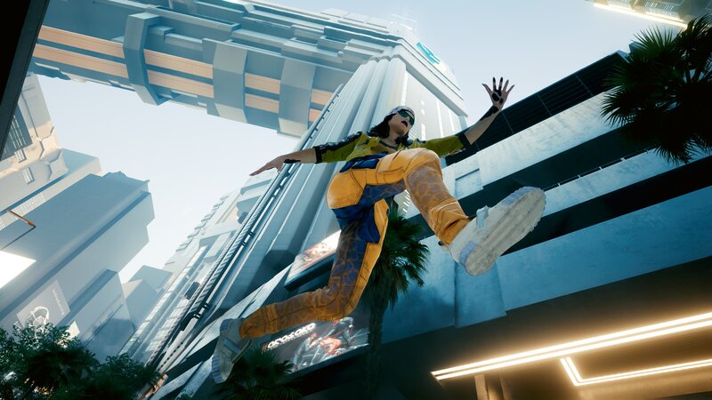 Person in Yellow Suit — Dynamic