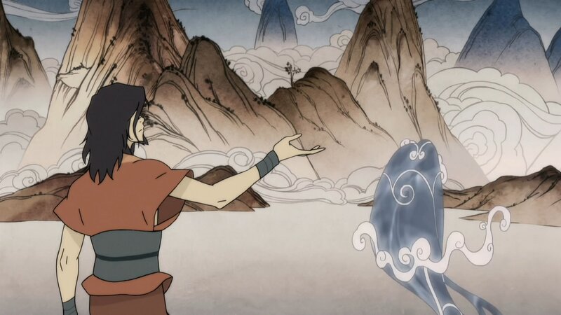 Person Interacting with Spirit