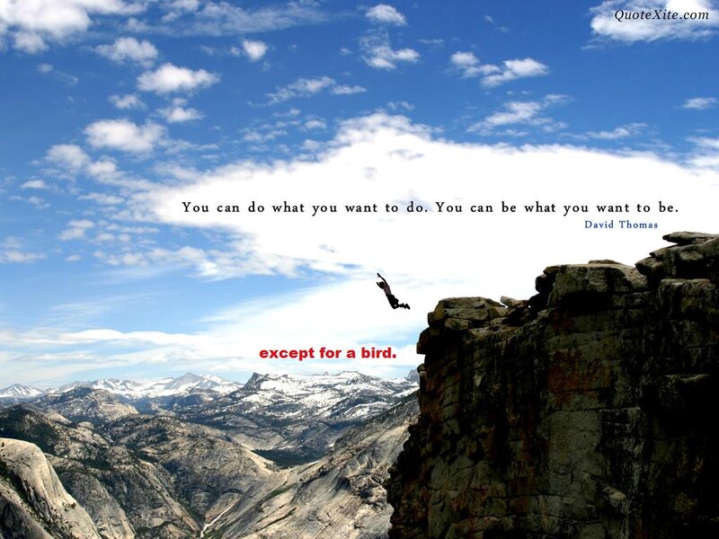 Person Jumping from Cliff — Blue, Dramatic, Afternoon, Photograph