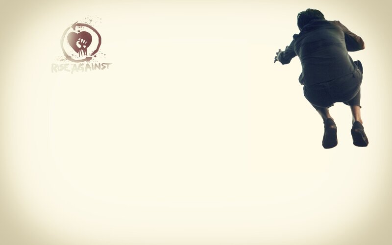Person Jumping in Air — White, Dramatic