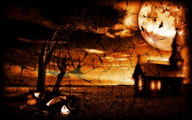Person Lying in Field — Orange