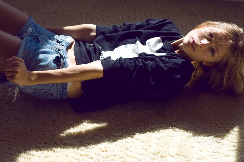 person lying on carpet