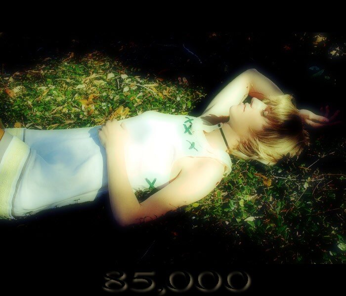 person lying on grass