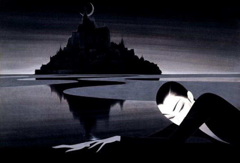 Person Lying on Water