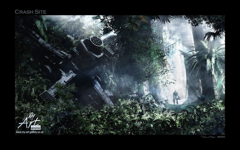 Person Near Crashed Ship