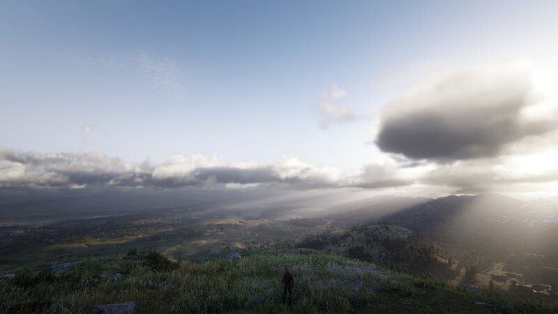 Person on a Hilltop