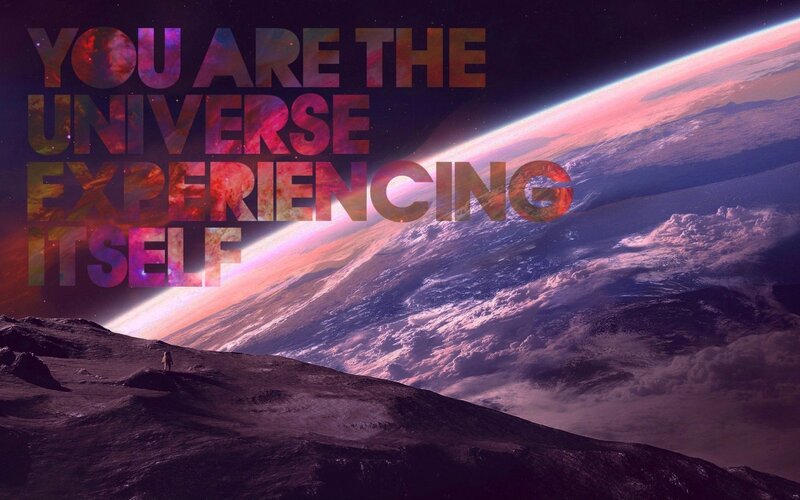 Person on Alien Planet — Purple, Dramatic