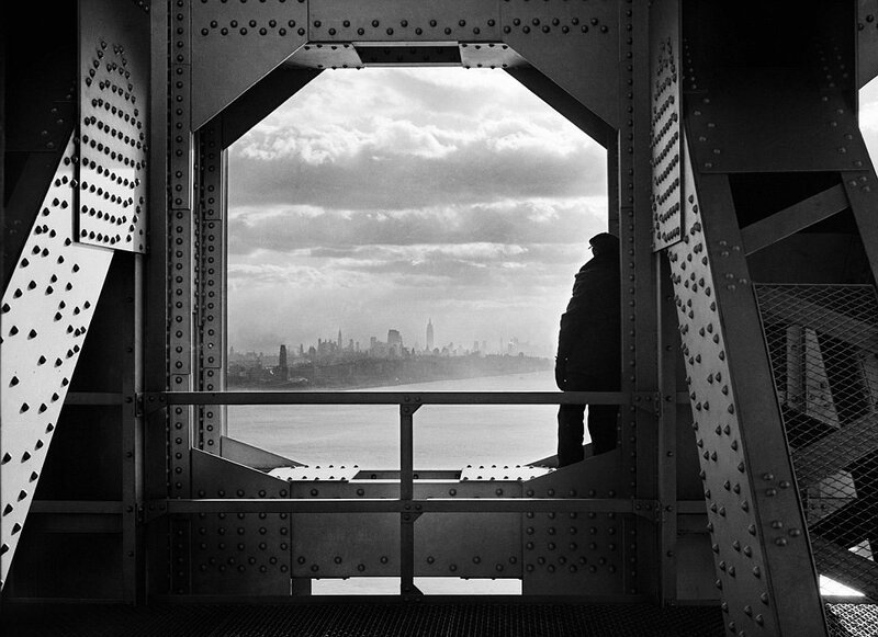 Person on Bridge