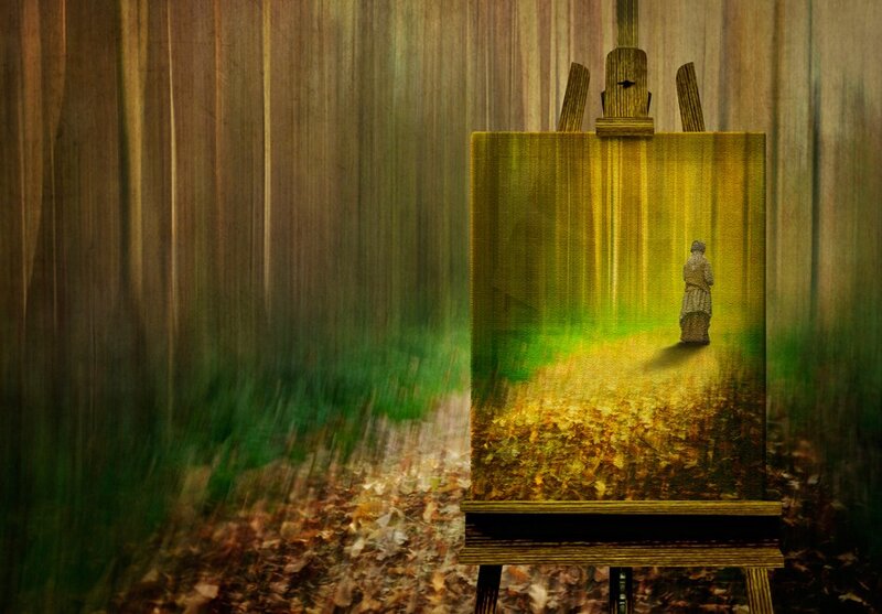 Person on Canvas