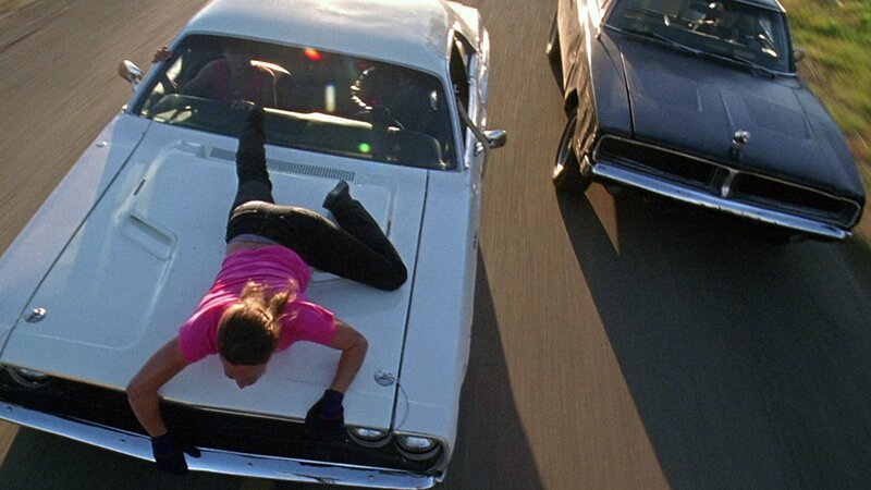 Person on Car Hood