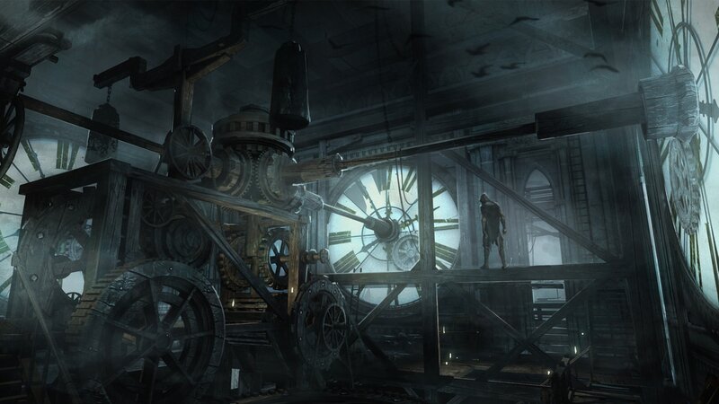 Person on Clock Mechanism