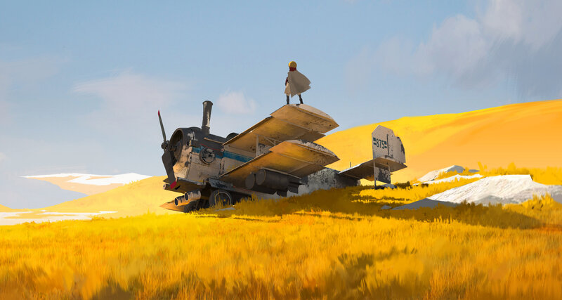 Person on Crashed Plane