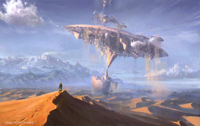 Person on Desert Dune