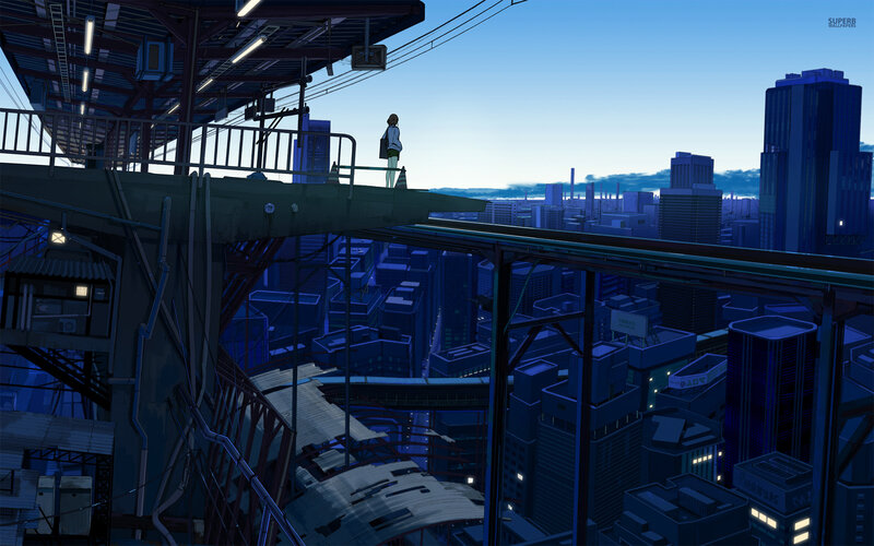 Person on Elevated Platform