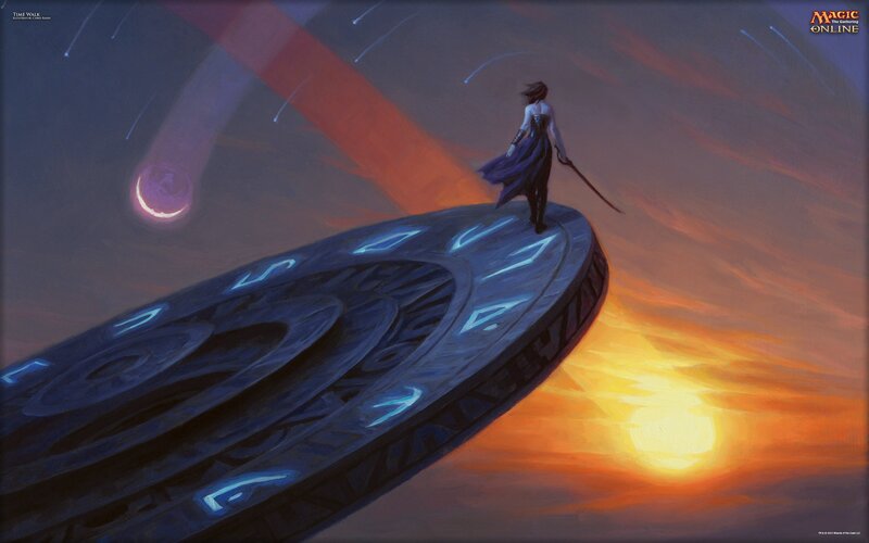 Person on Floating Platform