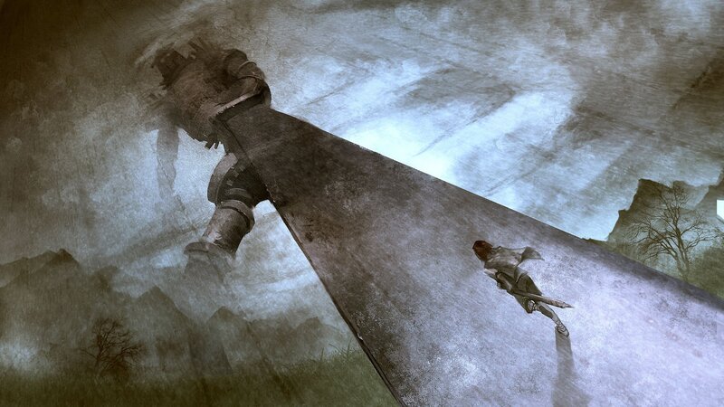 Person on Giant Sword