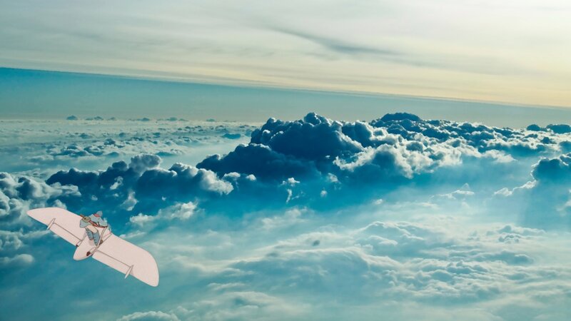 Person on Glider