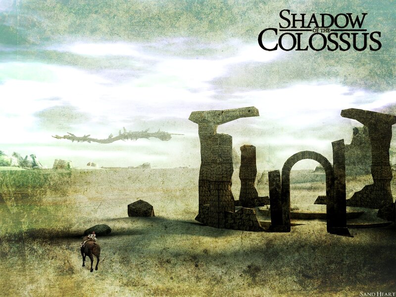 Person on Horse Near Ruins