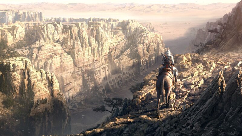 Person on Horseback — Dramatic