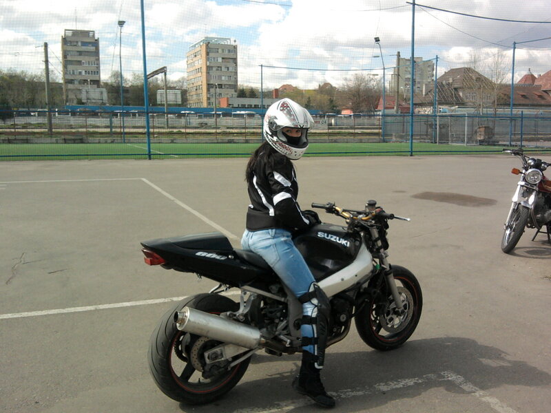 Person on Motorcycle — Black, Neutral
